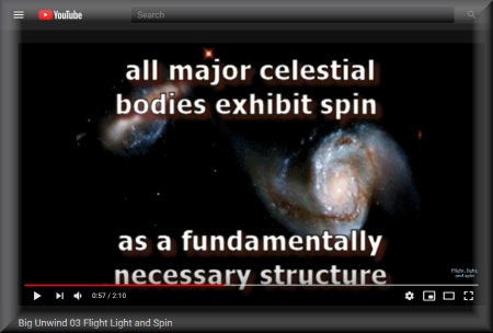 Video of alternative to the Big Bang : - The Big Unwind